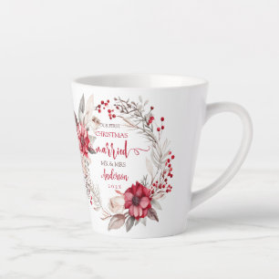 Our first Christmas Married Latte Mug