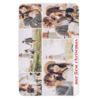 Our First Christmas Modern Photo Collage Christmas