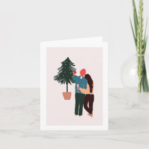 Our First Christmas Newlywed Christmas Card