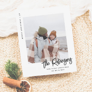 Our First Christmas Newlywed Photo Holiday Budget