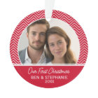 Our First Christmas Photo - Double-Sided