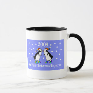 Our First Christmas Together 2009 (GLBT Penguins) Mug