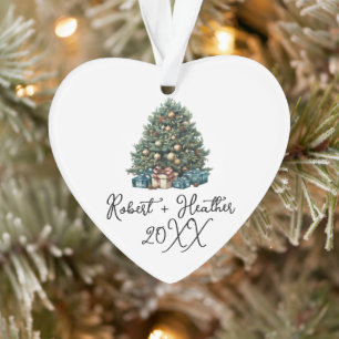 Our First Christmas Together Couples Git Keepsake Ornament