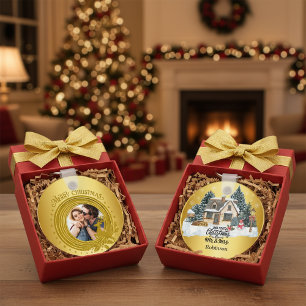 Our First Christmas Together Custom  Name Key Ring