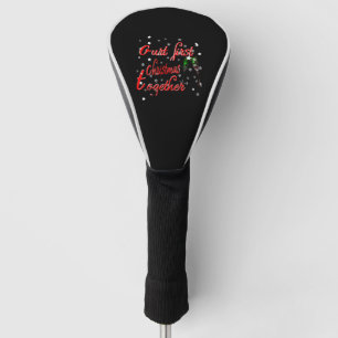 Our First Christmas Together Merry Christmas Golf Head Cover