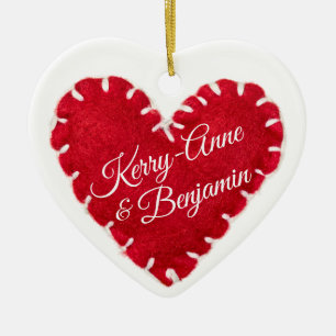 Our First Christmas Together - Newlyweds - Ceramic Ornament