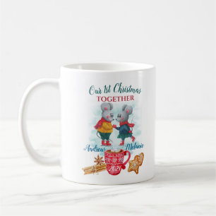 Our first Christmas together Personalised cute Coffee Mug