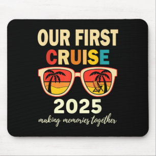 Our First Cruise Together For Couples Uni-adults B Mouse Pad