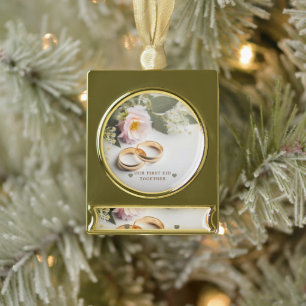 Our First Eid Together Banner Ornament