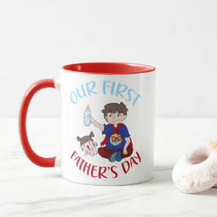 Our first father's day  mug