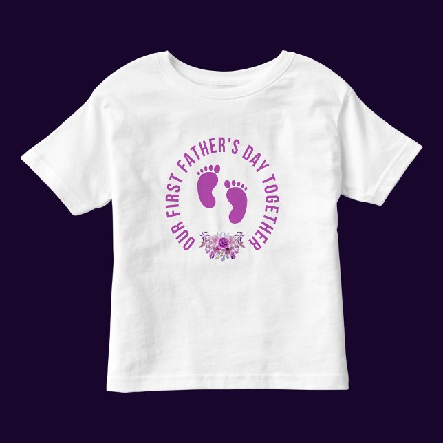 Our First Father's Day together Toddler T-Shirt (Creator Uploaded)