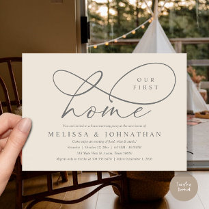 Our First Home, Cosy Housewarming Party Invitation