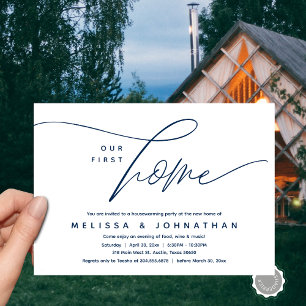 Our First Home, Cosy Lovely Housewarming Party Invitation