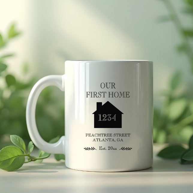Our First Home Housewarming Coffee Mug (Creator Uploaded)