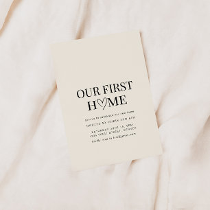 Our First Home Housewarming Party Invite
