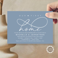 Our first home, Modern Housewarming party