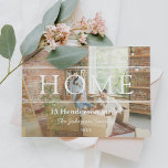 Our First Home Photo Moving Announcement Postcard<br><div class="desc">Our First Home Photo Moving Announcement Postcard</div>