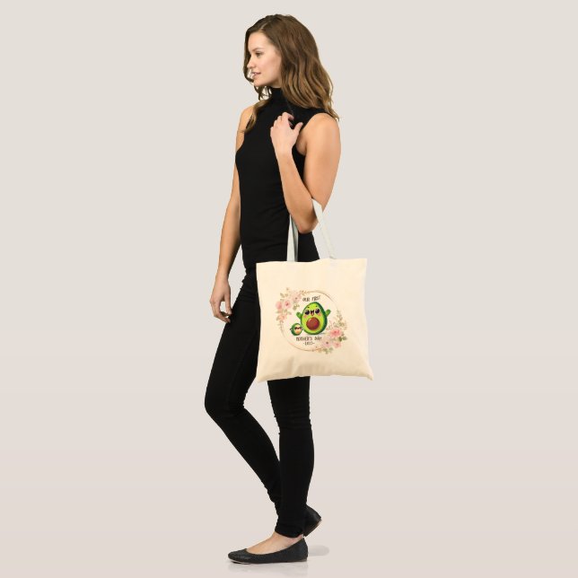 Our First Mother’s Day 2025 Avocado Mum & Baby Tote Bag (Front (Model))