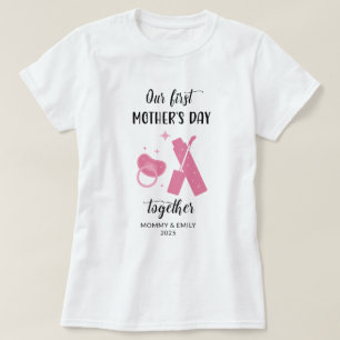 Our first mothers day matching new mum T-Shirt