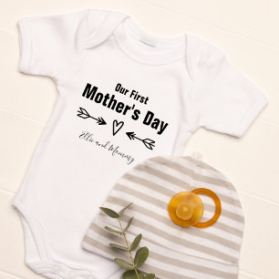 Our First Mother's Day Personalised Baby Bodysuit