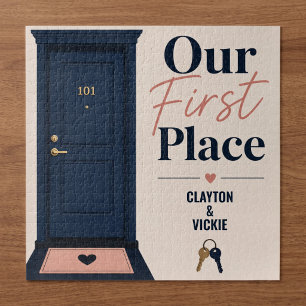 Our First Place New Home Personalised Jigsaw Puzzle