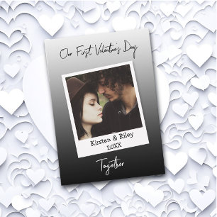 Our First Valentine's Day Personalised Retro  Card