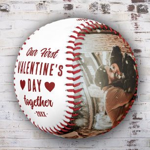 Our First Valentine's Day Together 2 Photos Baseball