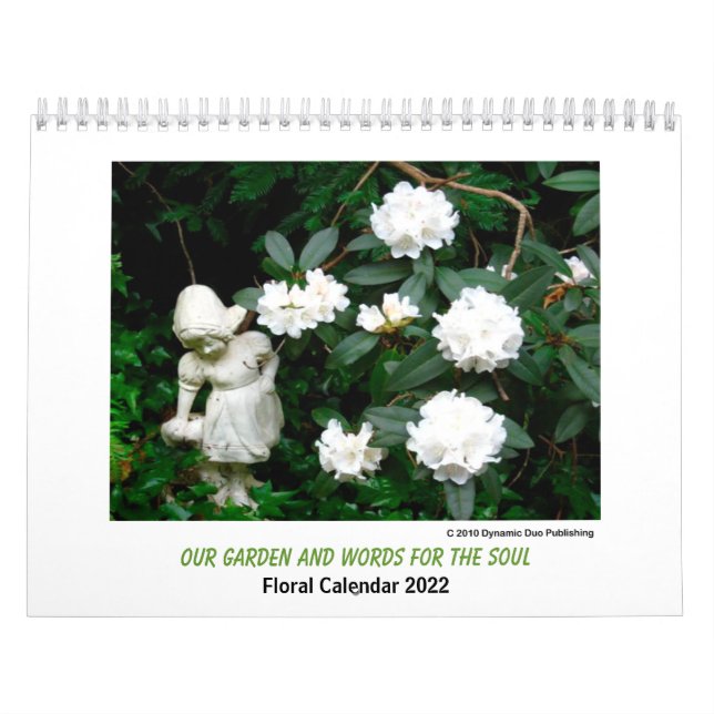 Our Floral Garden 2022 Calendar (Cover)