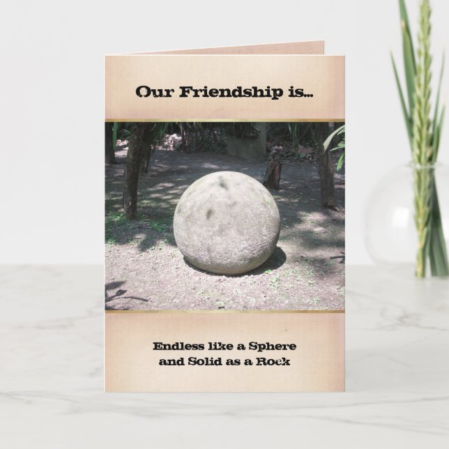 Our Friendship Card (Front)