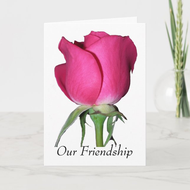 Our Friendship Greeting Card (Front)
