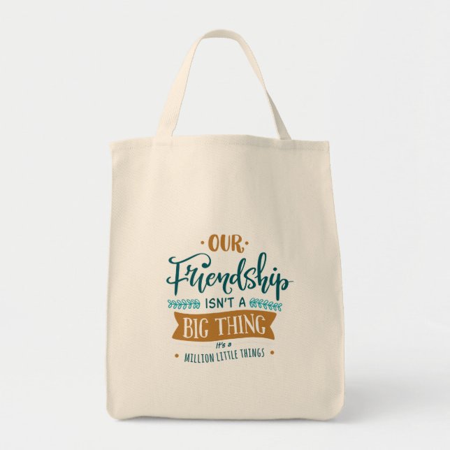 Our Friendship Tote Bag (Front)