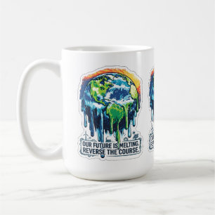 Our Future is Melting Global Warming Awareness Coffee Mug