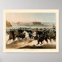 Our Generals, Restored Vintage 1864 Civil War
