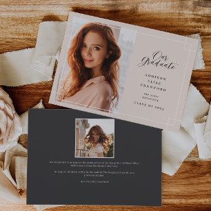 Our Graduate   Photo Graduation Announcement