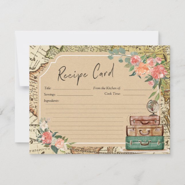 Our Greatest Adventure Recipe Card (Front)