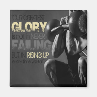 Our Greatest Glory Motivational Magnet