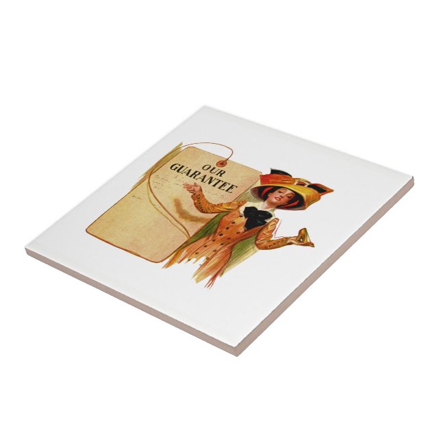 Our Guarantee Ceramic Tile (Side)