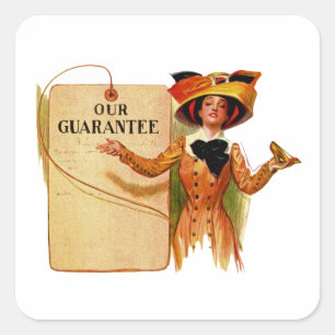 Our Guarantee Square Sticker