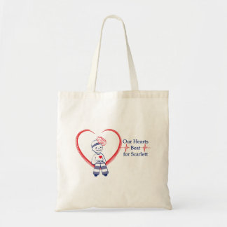 Our Hearts Beat for Scarlett budget bag