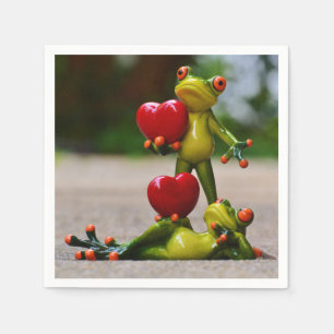 Our Hearts Paper Napkin