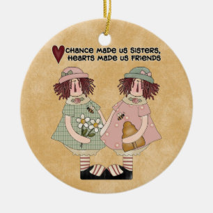 Our Hearts Sisters ornament