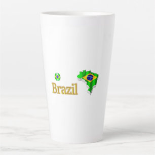 OUR HOME - BRAZIL design collection Latte Mug