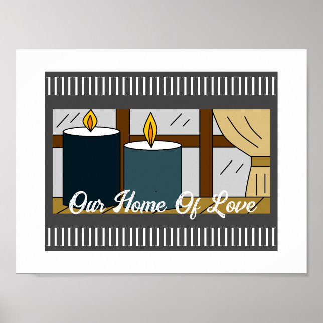 "Our Home Of Love" Poster (Front)