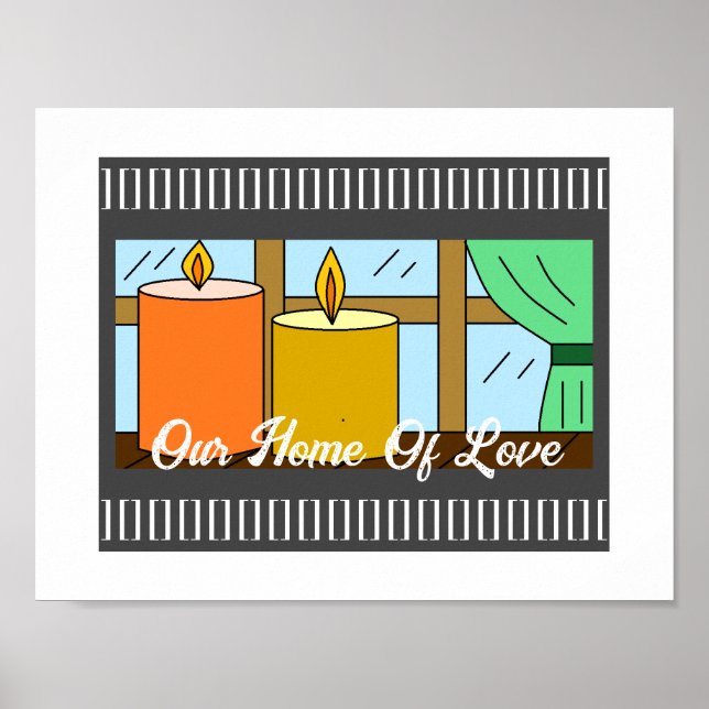 "Our Home Of Love" Poster (Front)