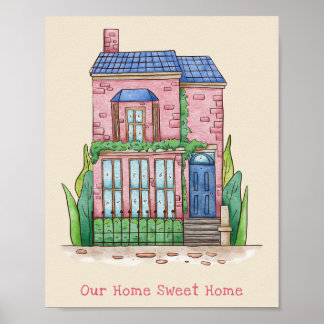Our home sweet home  poster