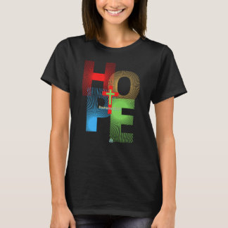 OUR HOPE IS IN JESUS Romans 15:13 Christian Design T-Shirt