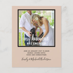 OUR Humans are ENGAGED - PET PHOTO Engagerment Flyer