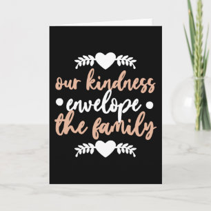 our Kindness Envelope the Family Card