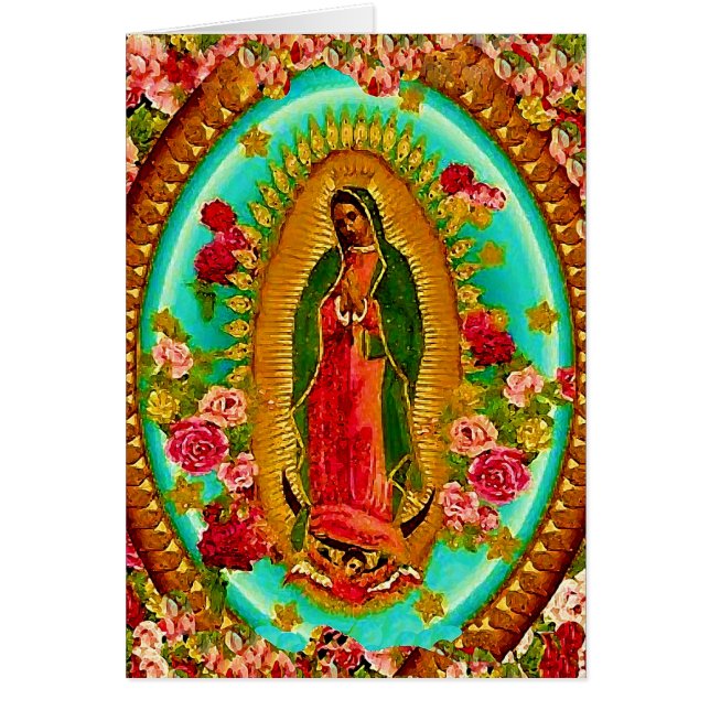 Our Lady Guadalupe Mexican Saint Virgin Mary (Front)