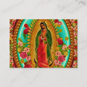 Our Lady Guadalupe Mexican Saint Virgin Mary Business Card